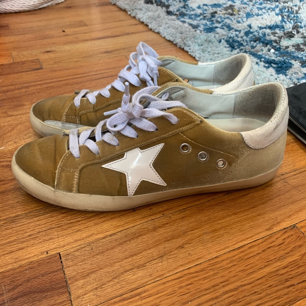 Velvet Golden Goose Sneakers